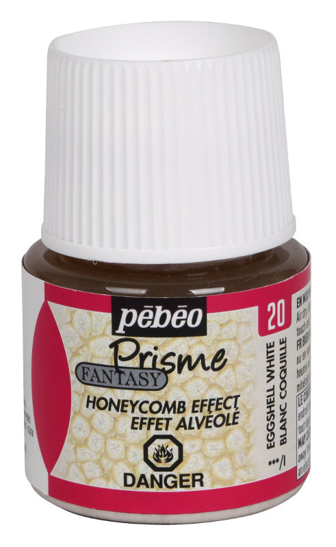 Image of Dekorationsfärg Pebeo  Fantasy Prisme 45ml eggshell white (5F) 166020 3167861660204
