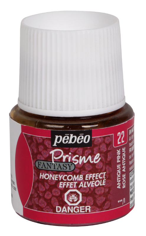 Image of Dekorationsfärg Pebeo  Fantasy Prisme 45ml antique pink UTGÅTT 166022 3167861660228
