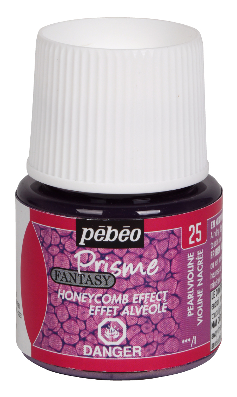 Image of Dekorationsfärg Pebeo  Fantasy Prisme 45ml pearl violine (5F) 166025 3167861660259