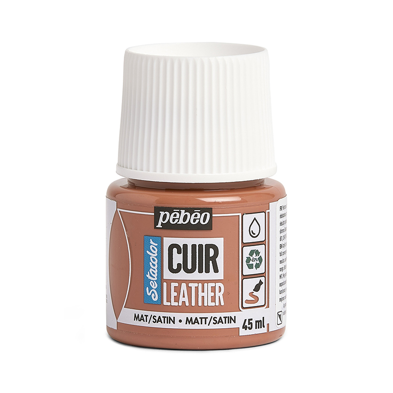 Image of Läderfärg Pebeo Cuir Leather 45ml - Terracotta 295620 3167862956207
