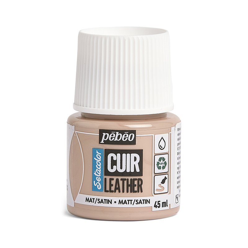 Image of Läderfärg Pebeo Cuir Leather 45ml - Taupe 295621 3167862956214