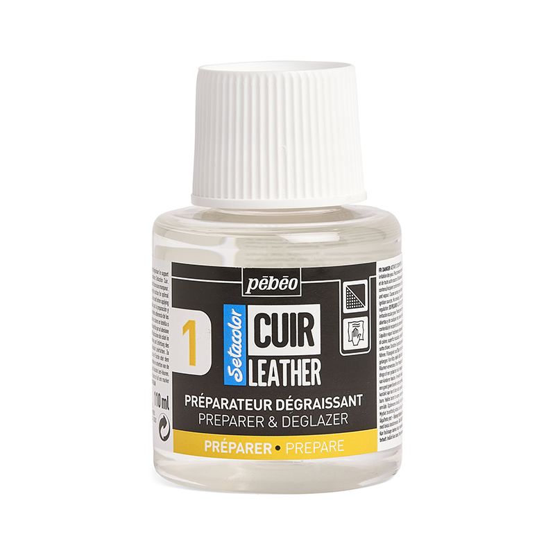 Image of Läderfärg Pebeo Cuir Leather 110ml - Preparer Deglazer 295651 3167862956511