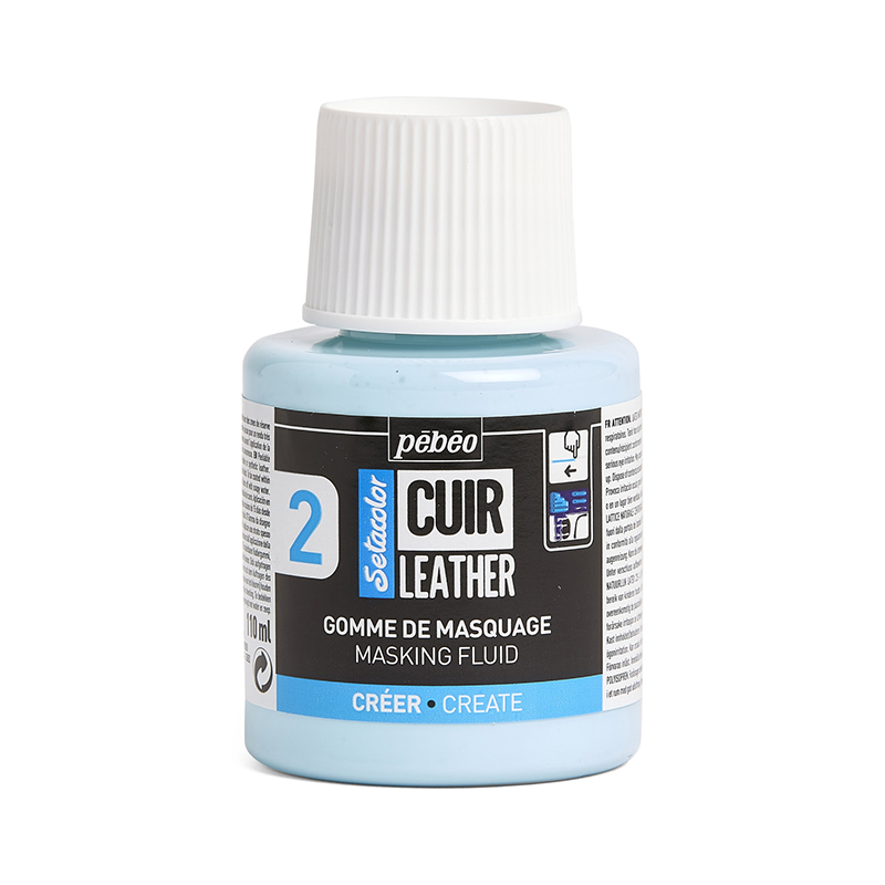 Image of Läderfärg Pebeo Cuir Leather 110ml - Masking Fluid 295654 3167862956542