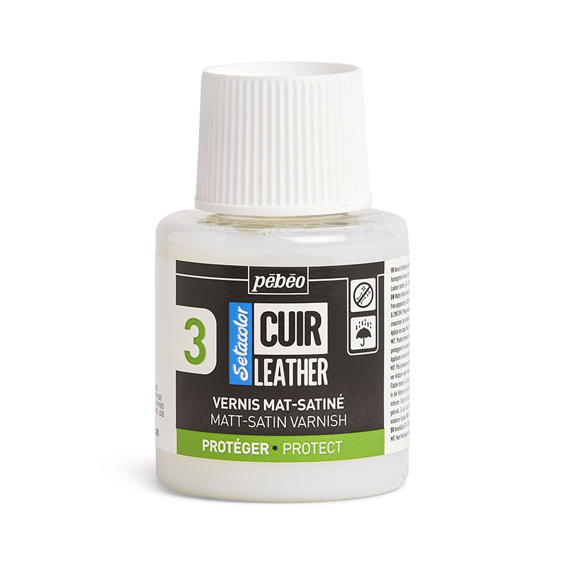 Image of Läderfärg Pebeo Cuir Leather 110ml - Matt/Satin Varnish 295655 3167862956559