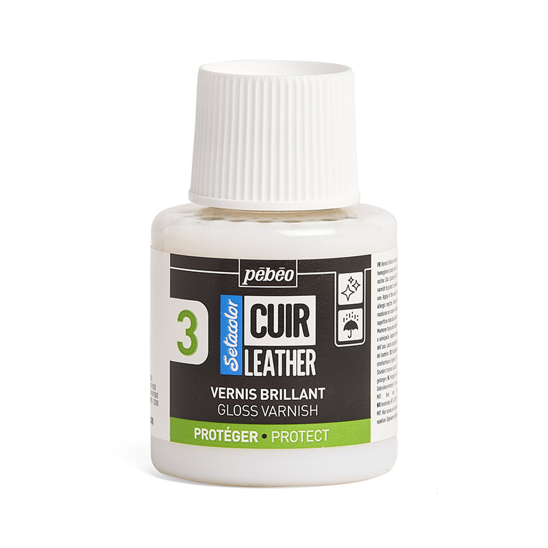 Image of Läderfärg Pebeo Cuir Leather 110ml - Gloss Varnish 295656 3167862956566