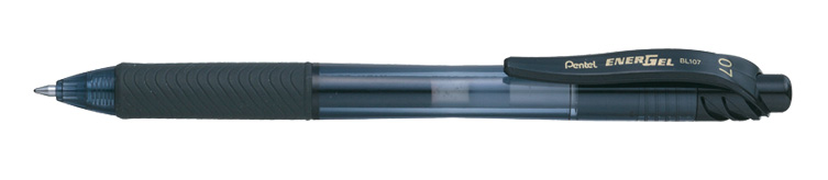 Image of Kulspetspenna Pentel EnerGelX Roller  BL107-A Black 2110701 884851006745