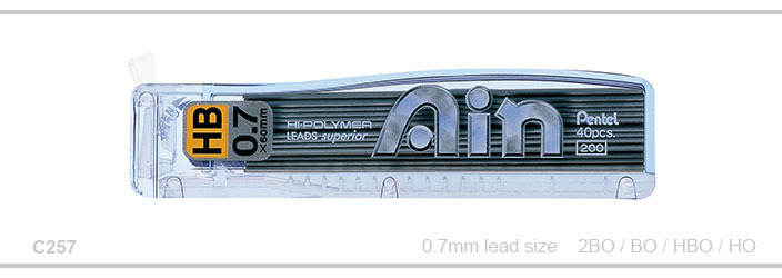 Image of Stift Pentel C257 AIN STEIN 0,7mm 2B (2376260) 2377260