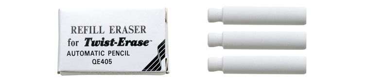 Image of Suddigum  Pentel  E10 Twist Erase Radergummi 3-p 2811000 3474370028105