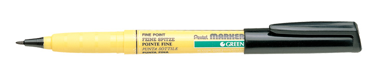 Image of Tygpenna Pentel NM10-A Textil marker svart 2411001 3474370310019