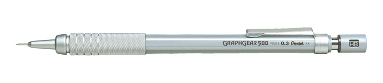 Image of Stiftpenna Pentel Graph Gear 500  PG513-E 0,3mm 2231519 4902506063595