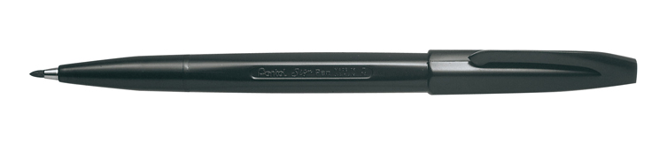 Image of Fiberpenna Pentel Sign S520 svart S520-A 2452001 3474370520012