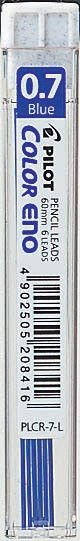 Image of Stift Pilot Color Eno 0.7 Blå 6st/tub    PLCR-7-L 208416 4902505208416