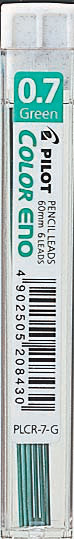 Image of Stift Pilot Color Eno 0.7 Grön 6st/tub    PLCR-7-G 208430 4902505208430