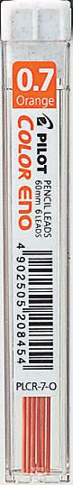 Image of Stift Pilot Color Eno 0.7 Orange 6st/tub 208454 4902505208454