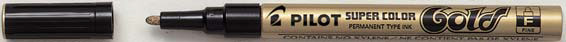Image of Fiberpenna Pilot Guldpenna Fine (12F) SC-G-F 87998 4902505087998