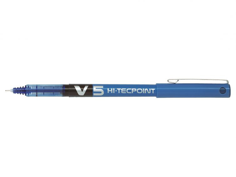 Image of Kulspetspenna Pilot Hi-Tecpoint V5 <RT> blå BXRT-V5-L 342882 4902505342882