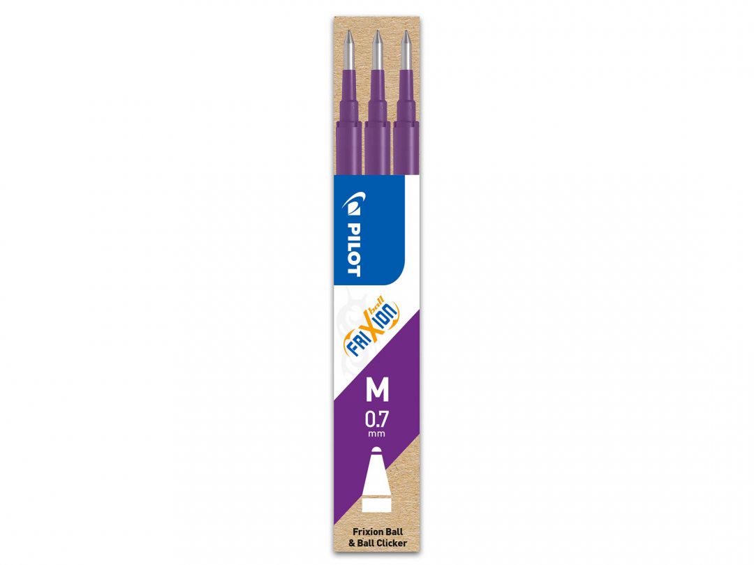 Image of Refill Pilot Frixion 0,7mm violett 3-p 356094 4902505356094