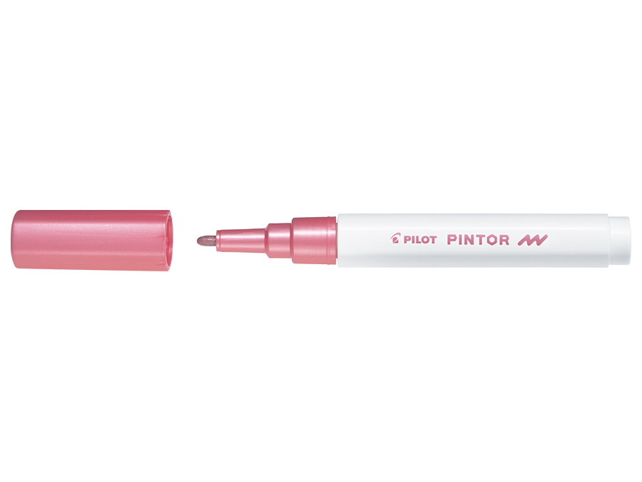 Image of Fiberpenna Pilot Pintor - Fine - Metallic rosa  (6F) 541629 4902505541629