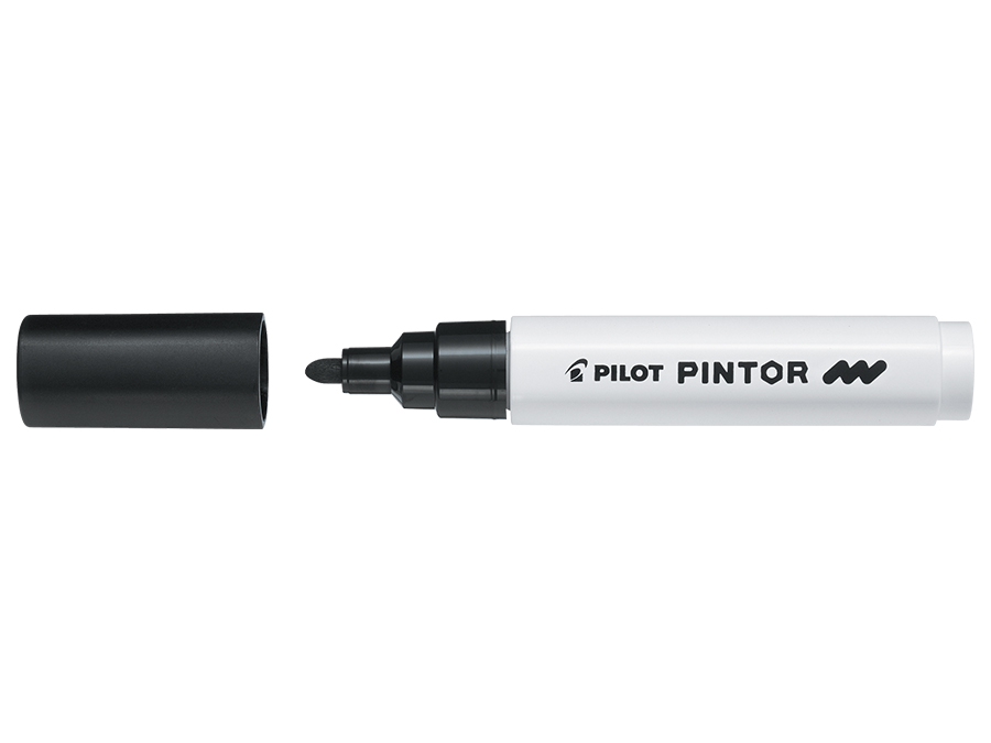 Image of Fiberpenna Pilot Pintor - Medium - Svart (6F) 541902 4902505541902