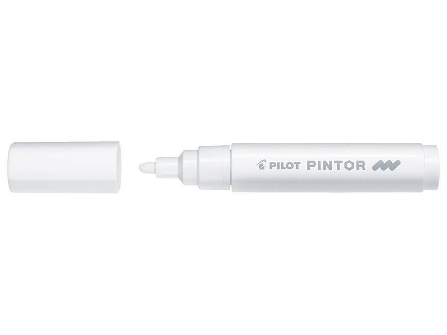 Image of Fiberpenna Pilot Pintor - Medium - Vit  (6F) 542022 4902505542022