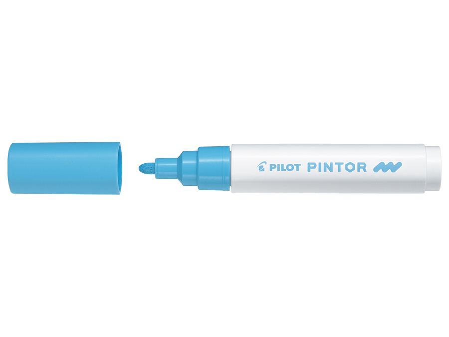 Image of Fiberpenna Pilot Pintor - Medium - Pastell blå  (6F) 542053 4902505542053