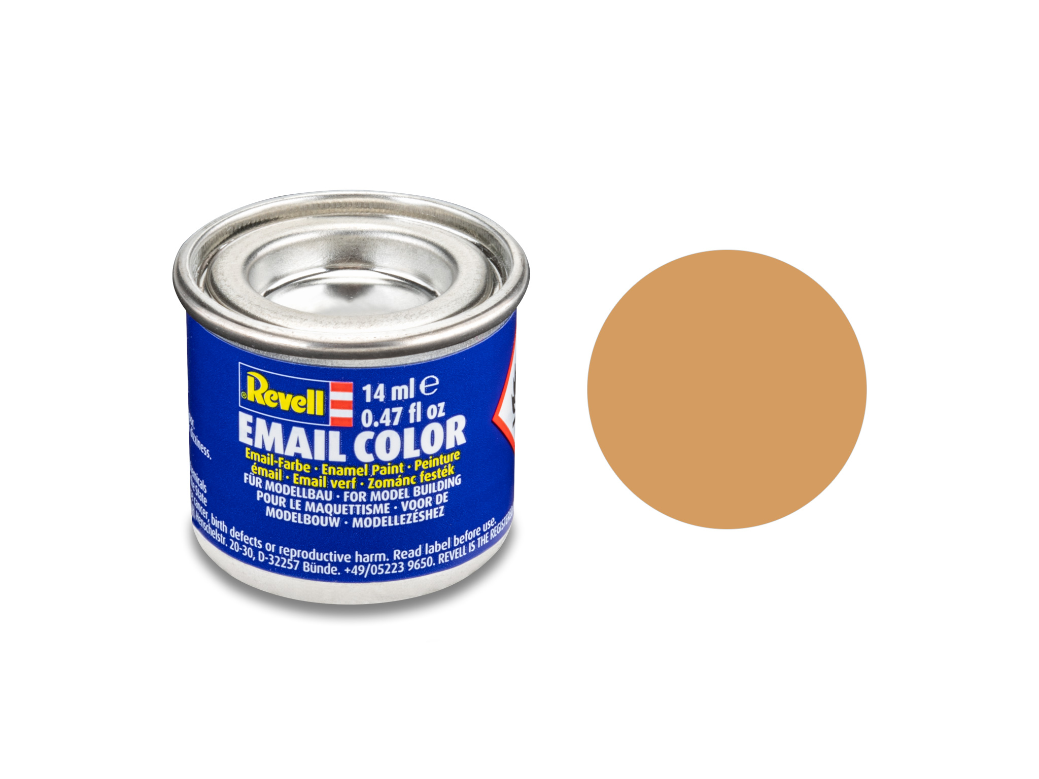 Image of Hobbyfärg Revell Enamel 14 ml. africa-brown, mat 632117 42027584