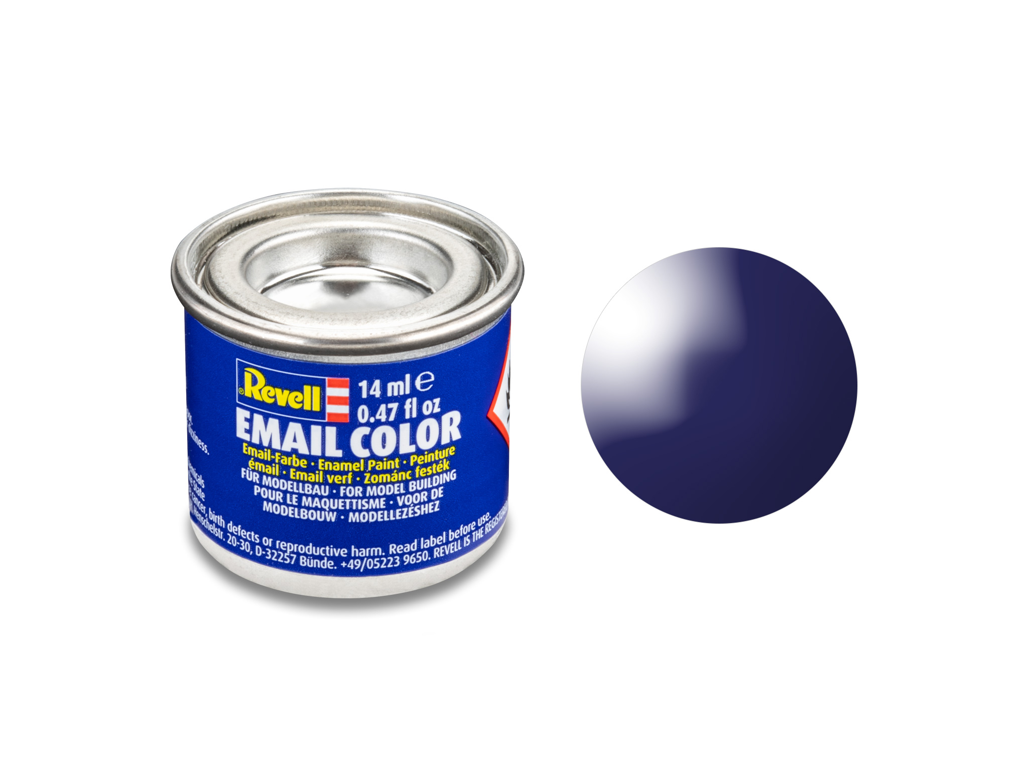 Image of Hobbyfärg Revell Enamel 14 ml. night blue gloss 632154 42021780