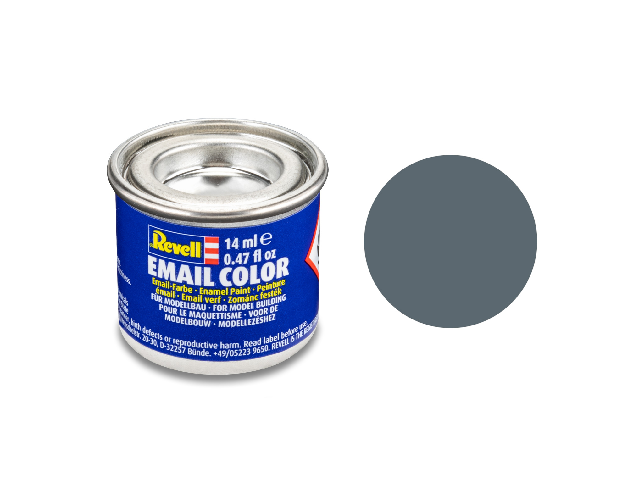 Image of Hobbyfärg Revell Enamel 14 ml. greyish blue mat 632179 42023050