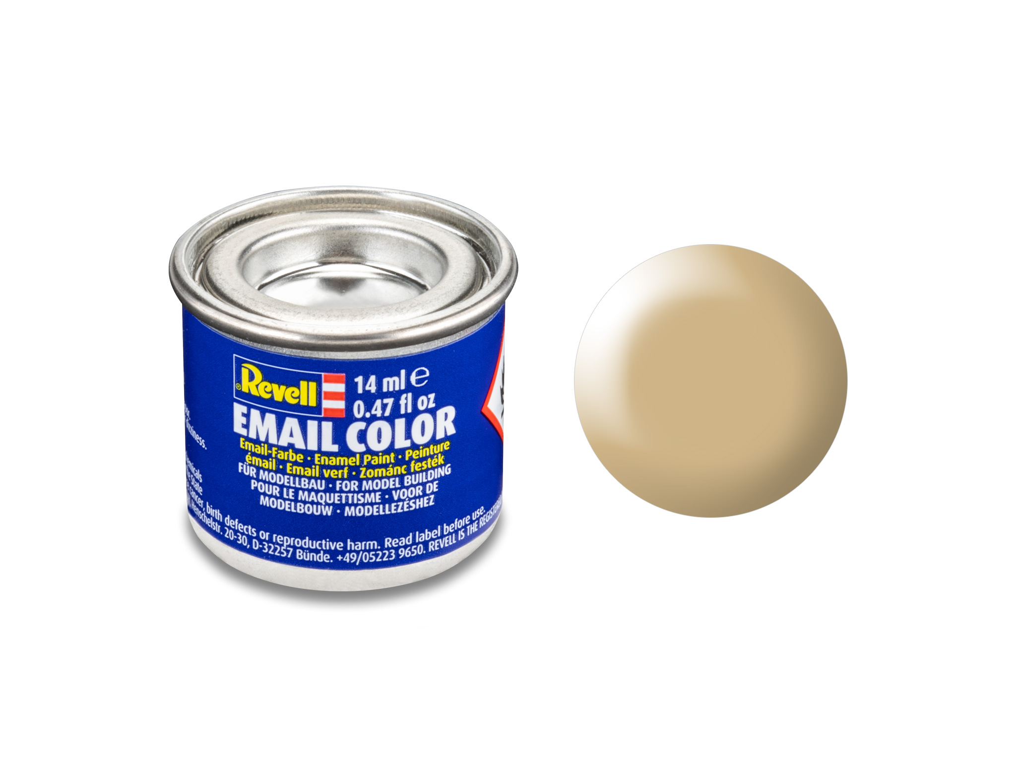 Image of Hobbyfärg Revell Enamel 14 ml. beige silk 632314 42023289