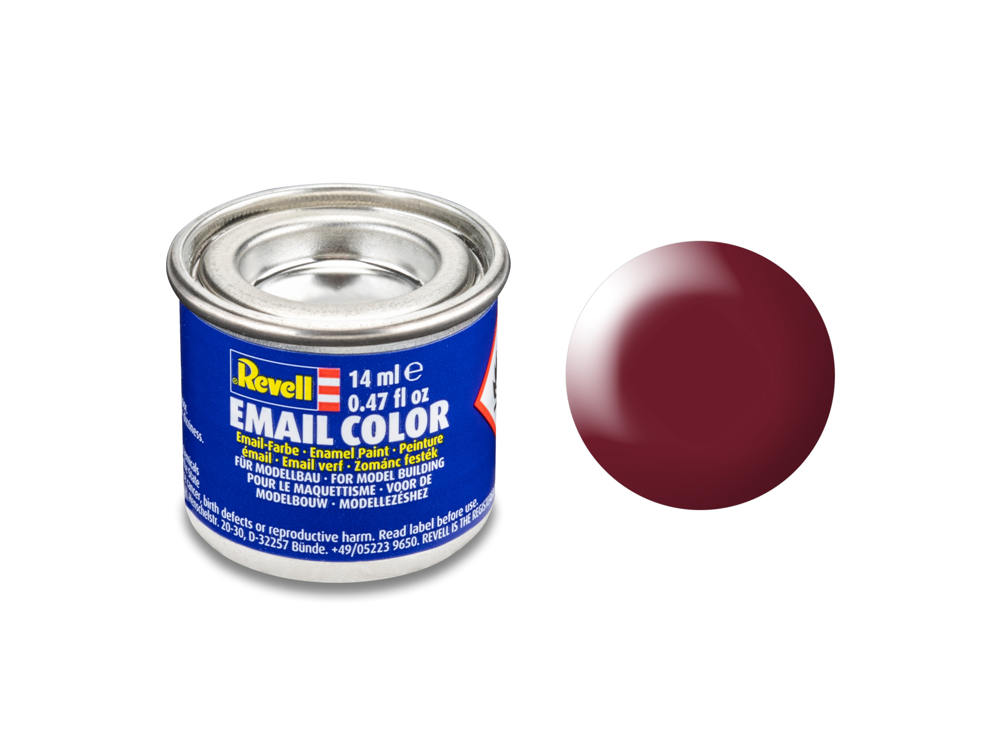 Image of Hobbyfärg Revell Enamel 14 ml. purple red silk 632331 42023302