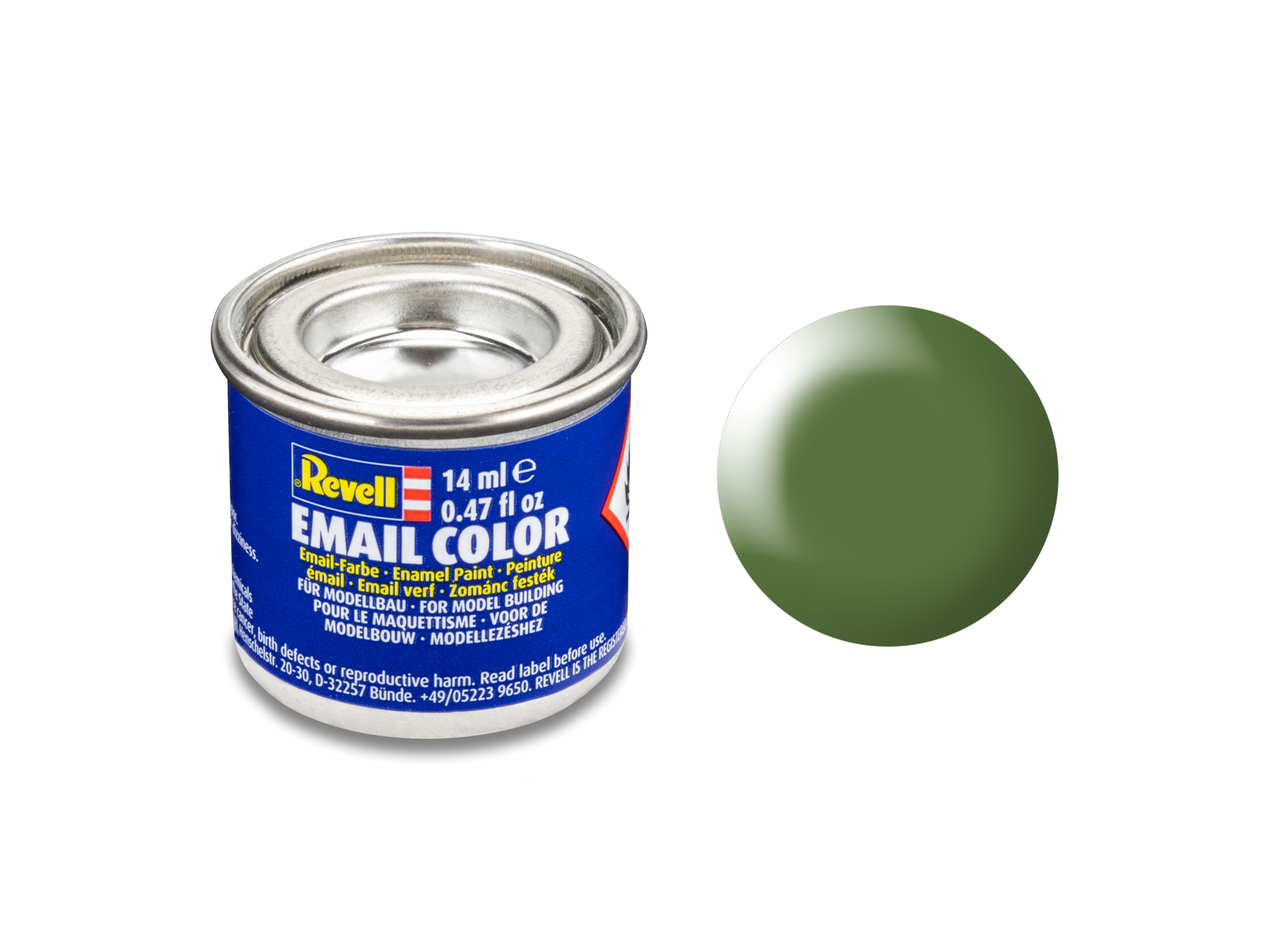 Image of Hobbyfärg Revell Enamel 14 ml. green silk 632360 42023340