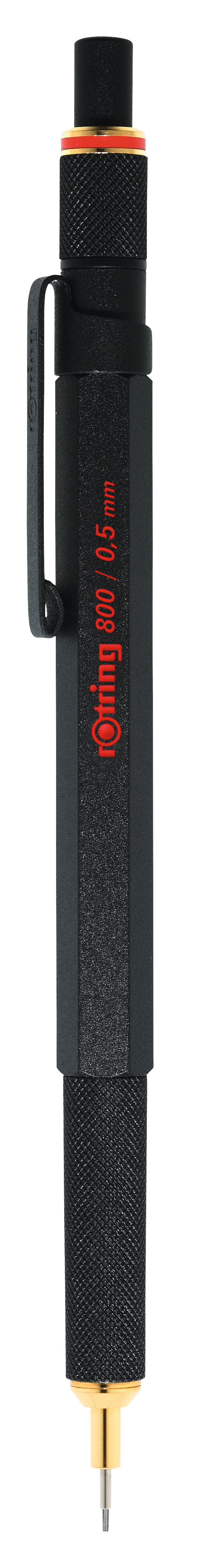Image of Stiftpenna Rotring 800 Black MP 0,5mm 1904447 3501179044477