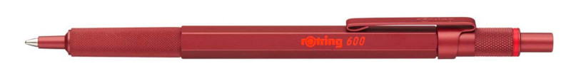 Image of Kulspetspenna Rotring 600 Ballpen Red, M-Blue 2114261 3026981142635