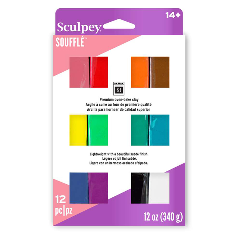 Image of Lera Sculpey Souffle Multipack A102 12 x 25,5g  SUMP0750 (3F) 810750 715891075098