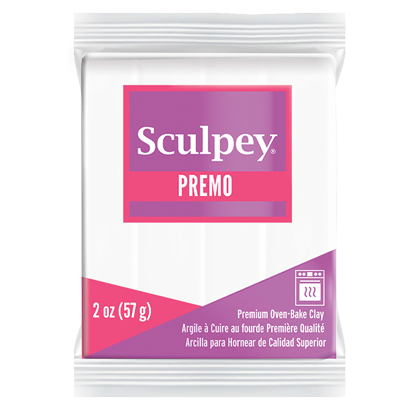 Image of Lera Premo Sculpey -- White 57g PE02 5001 (5F) 825001 715891500125