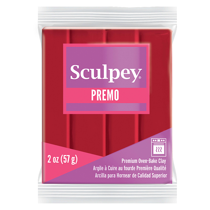 Image of Lera Premo Sculpey -- Pomegranate  57g  PE02 5026  (5F) 825026 715891502624