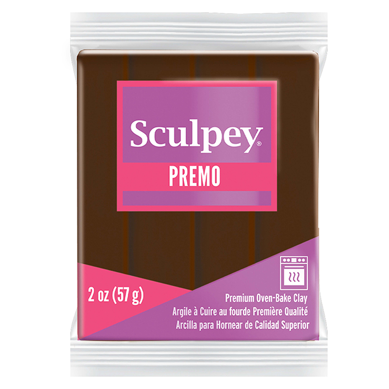 Image of Lera Premo Sculpey -- Burnt Umber 57g PE02 5053 (5F) 825053 715891505328