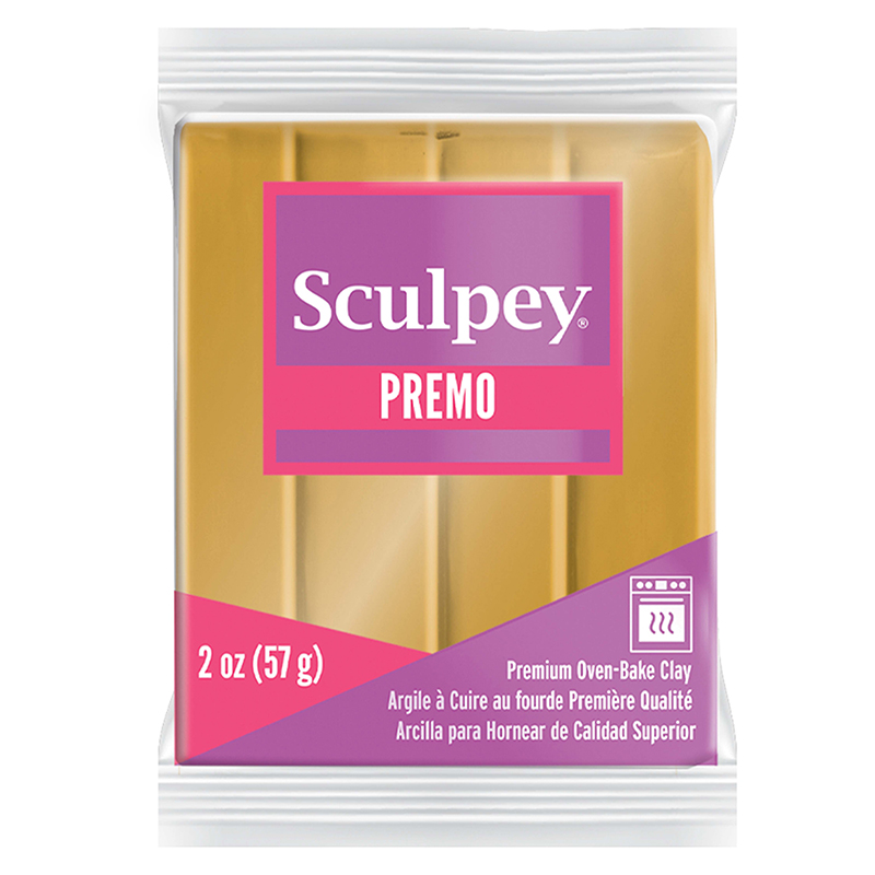 Image of Lera Premo Sculpey -- 18K Gold Accents  57g  PE02 5055  (5F) 825055 715891505526