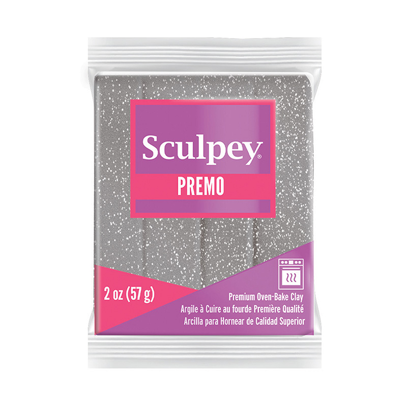 Image of Lera Premo Sculpey -- White Gold Glitter Accents  57g  PE02 5132 (5F) 825132 715891513255