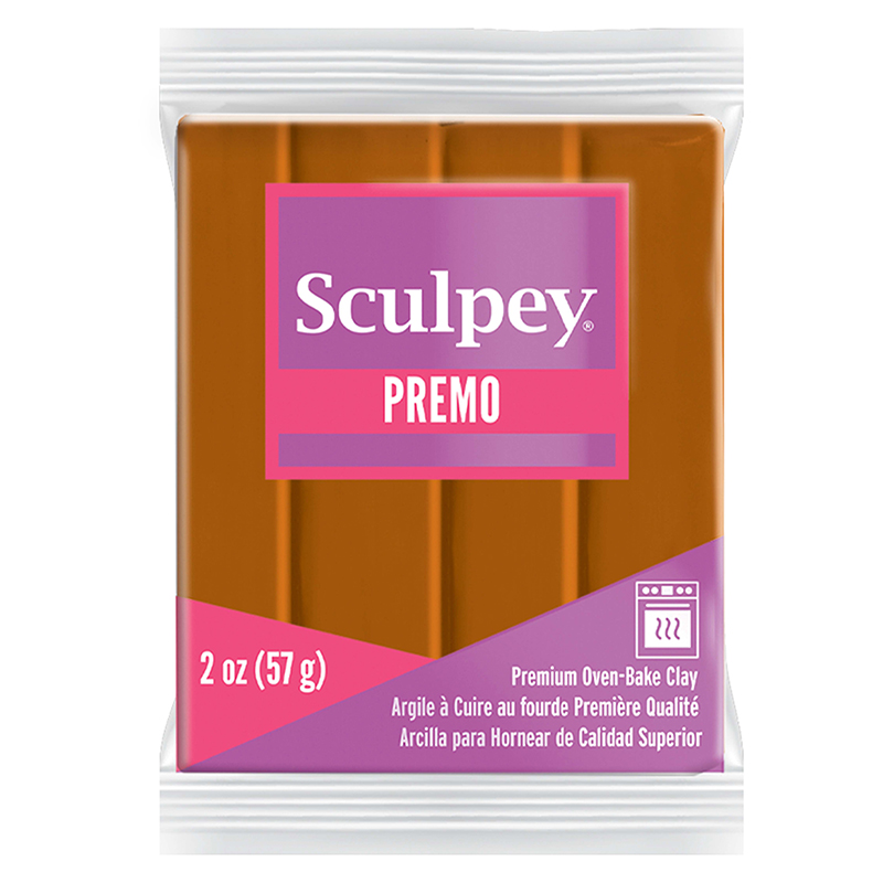 Image of Lera Premo Sculpey -- Raw Sienna 57g PE02 5392 (5F) 825392 715891539224