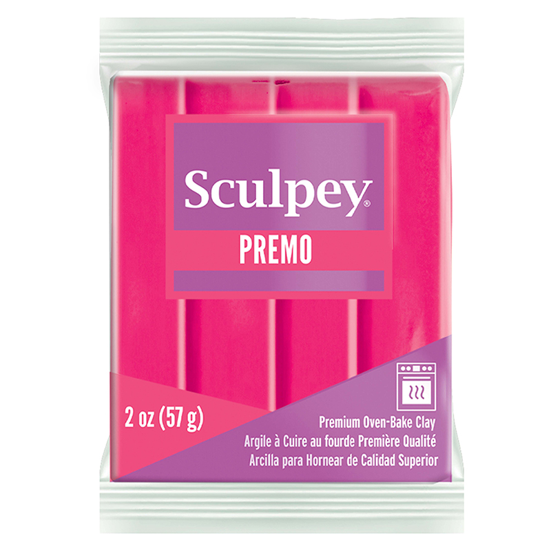 Image of Lera Premo Sculpey -- Fluorescent Pink 57g PE02 5503 (5F) 825503 715891550328