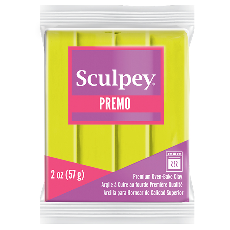Image of Lera Premo Sculpey -- Fluorescent Yellow 57g PE02 5600 (5F) 825600 715891560020