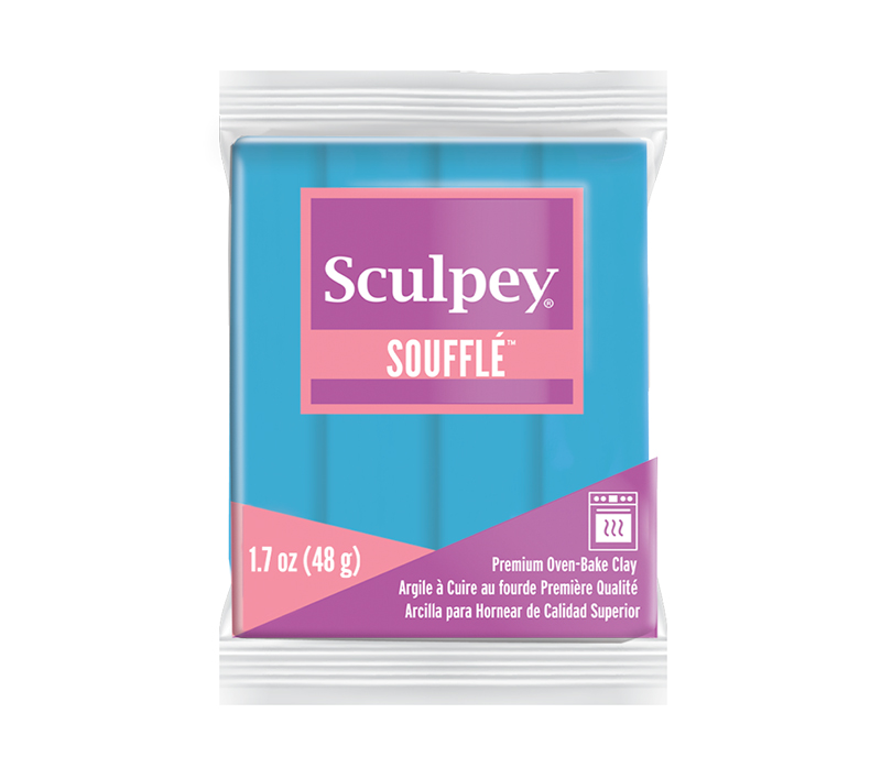 Image of Lera Sculpey Souffle Robin's Egg  SU 6652 (5F) 816652 715891665213