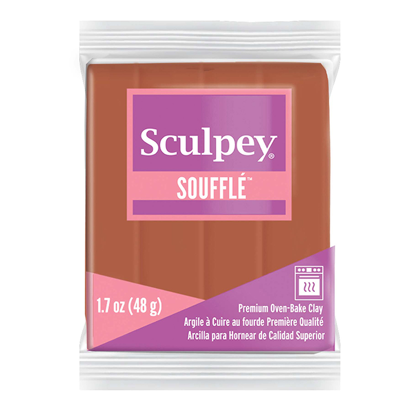 Image of Lera Sculpey Souffle Cinnamon SU 6665 (5F) 816665 715891632383