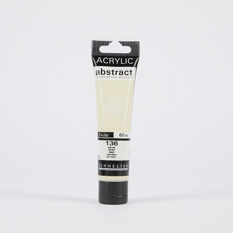 Image of Akrylfärg Abstract Sennelier 60ml Titan Buff 136 (3F) 121061136 3046451981397