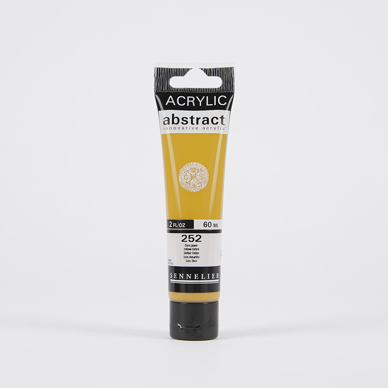 Image of Akrylfärg Abstract Sennelier 60ml Yellow Ochre 252 (3F) 121061252 3046451981465