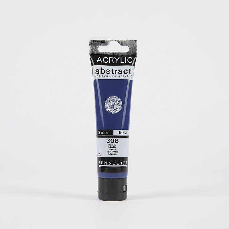 Image of Akrylfärg Abstract Sennelier 60ml Indigo Blue 308 (3F) 121061308 3046451981496