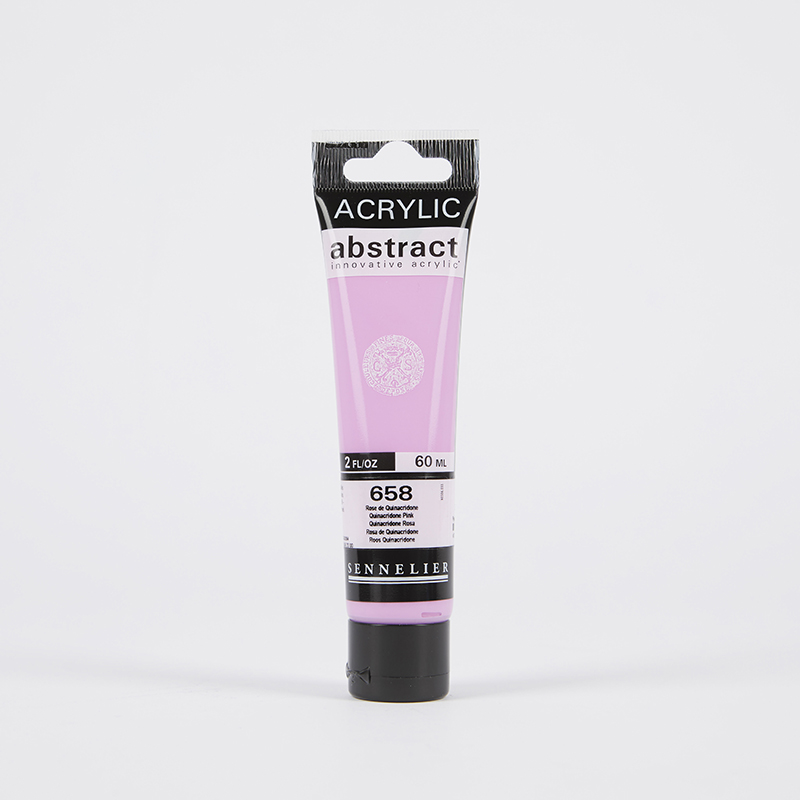 Image of Akrylfärg Abstract Sennelier 60ml Quinacridone Pink 658 (3F) 121061658 3046451981748