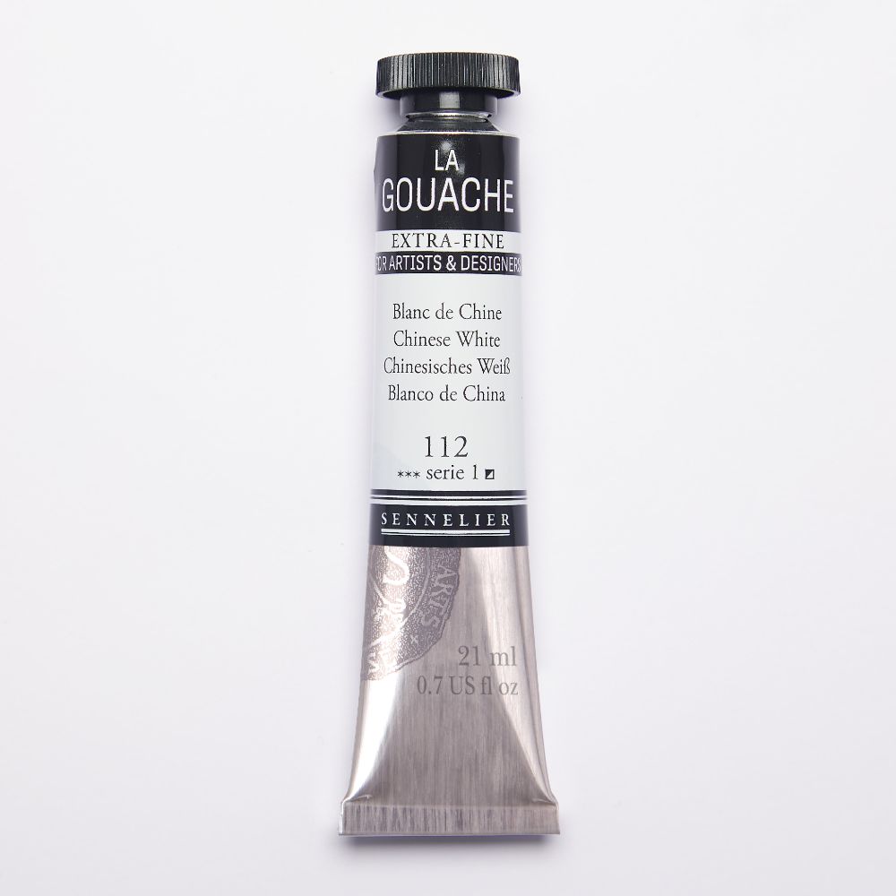 Image of Gouachefärg Sennelier Artist 21ml Chinese White S1 130512112 3046451980437