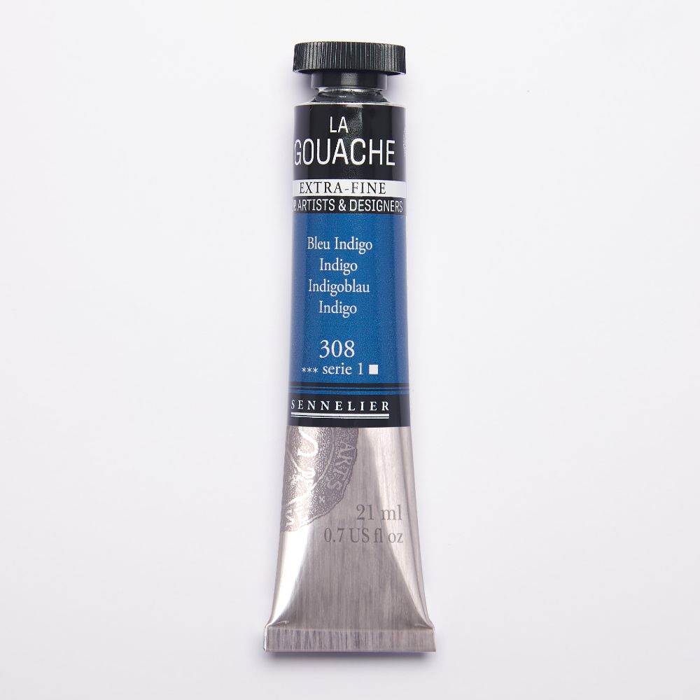 Image of Gouachefärg Sennelier Artist 21ml Indigo S1 130512308 3046451980802